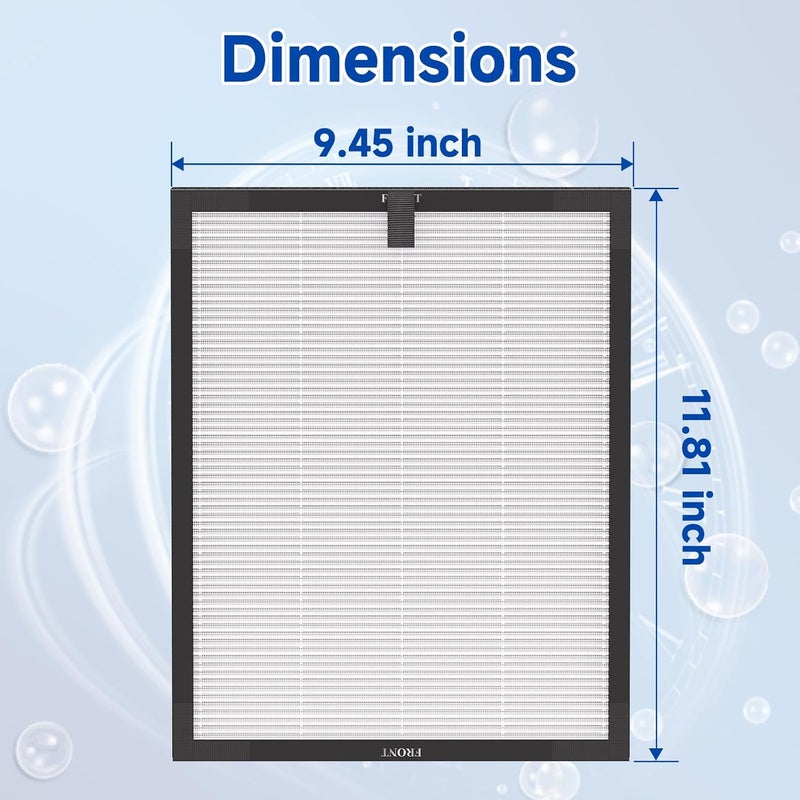 Sinnya 2 Pack 4-in-1 AP2000WF Air Filter Replacement Compatible with KNKA Air Puri-Fier 4-in-1 H13 True HEPA Filter Fit for KNKA AP2000WF Air Puri-Fier for Home Large Room Bedroom up to 1740 Ft² - Image 3